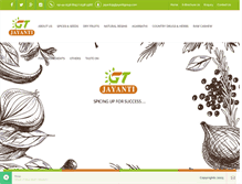 Tablet Screenshot of gtjayantigroup.com